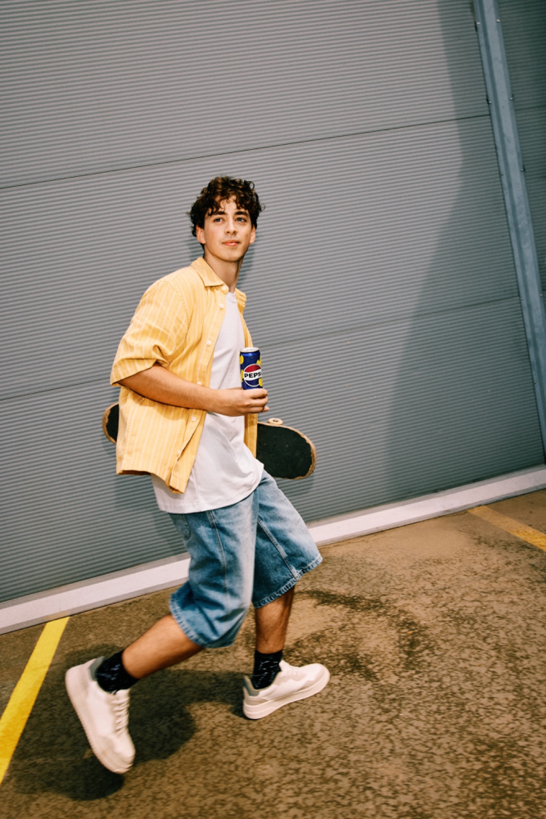Pepsi campaign shoot